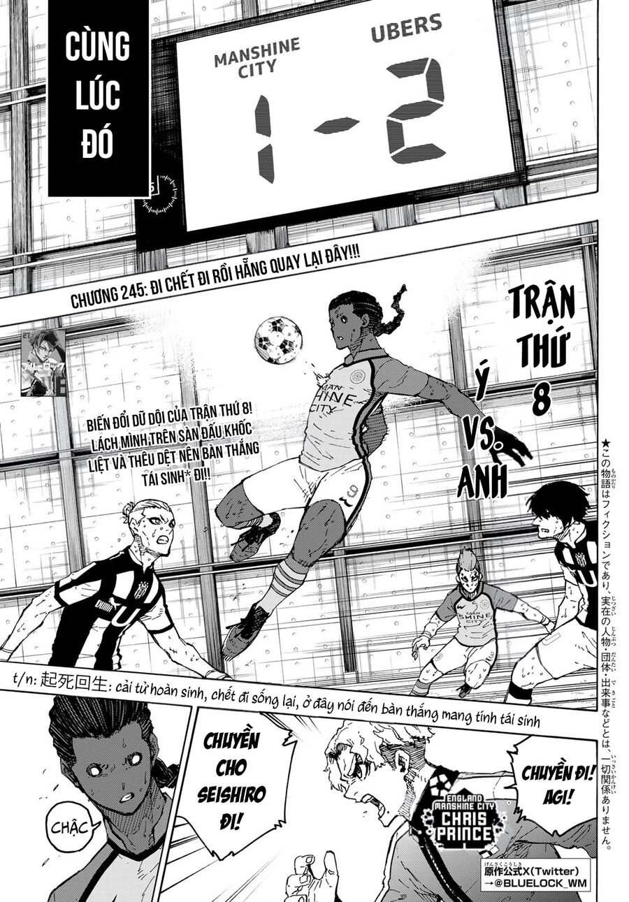 Thiên Tài Bóng Đá, Tiền Đạo Số 1 Chap 245 - Next Chap 246