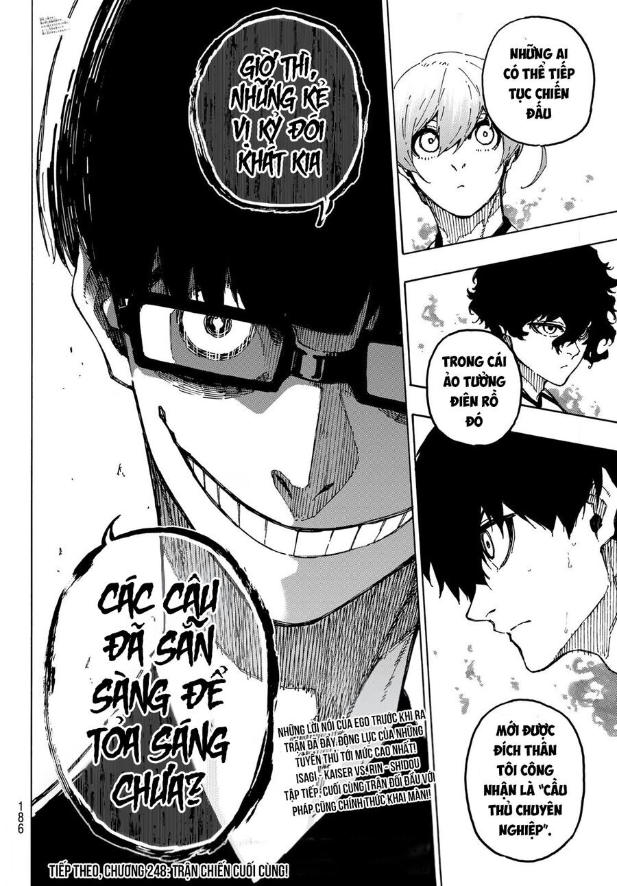 Thiên Tài Bóng Đá, Tiền Đạo Số 1 Chap 247 - Next Chap 248