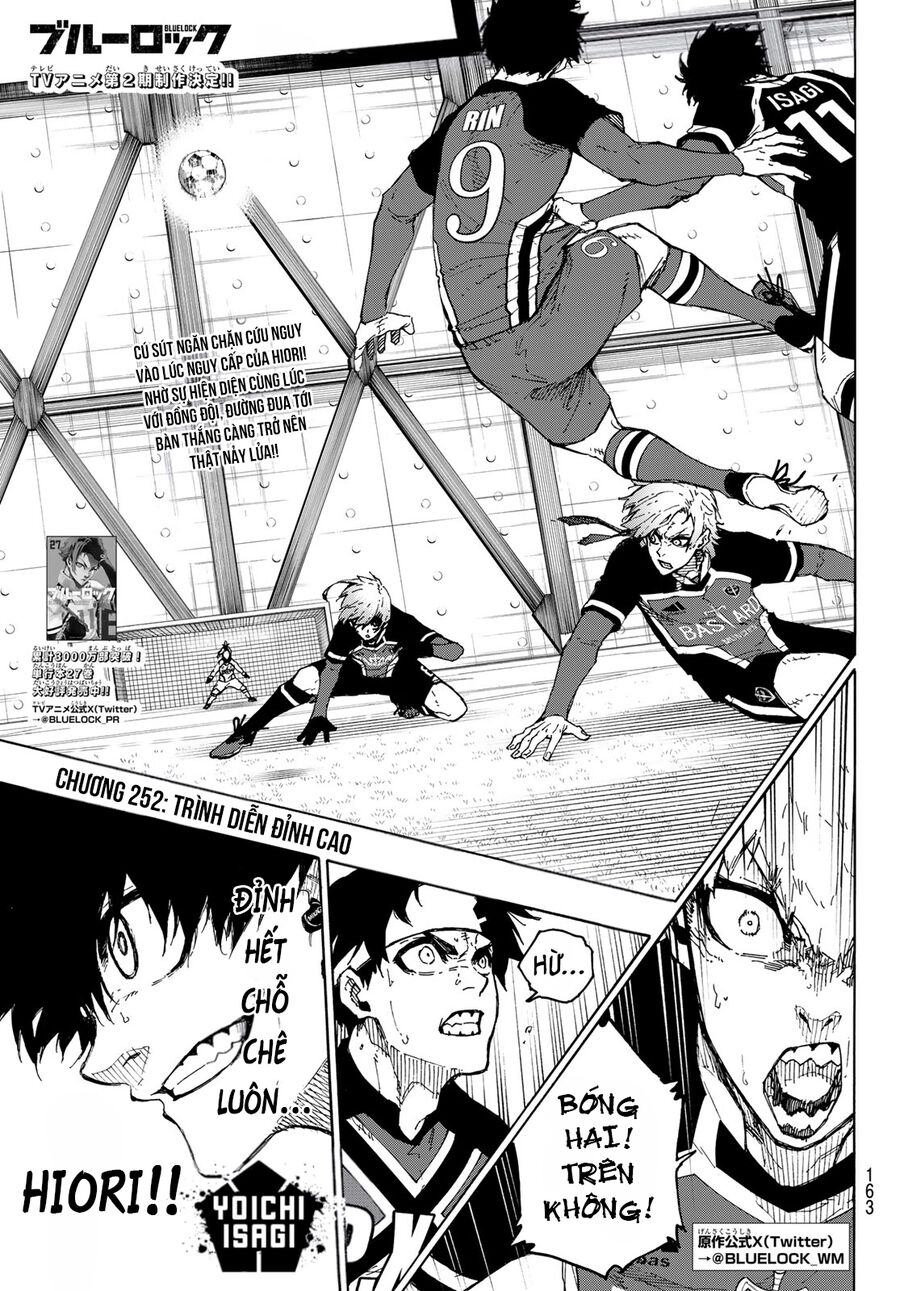 Thiên Tài Bóng Đá, Tiền Đạo Số 1 Chap 252 - Next Chap 253