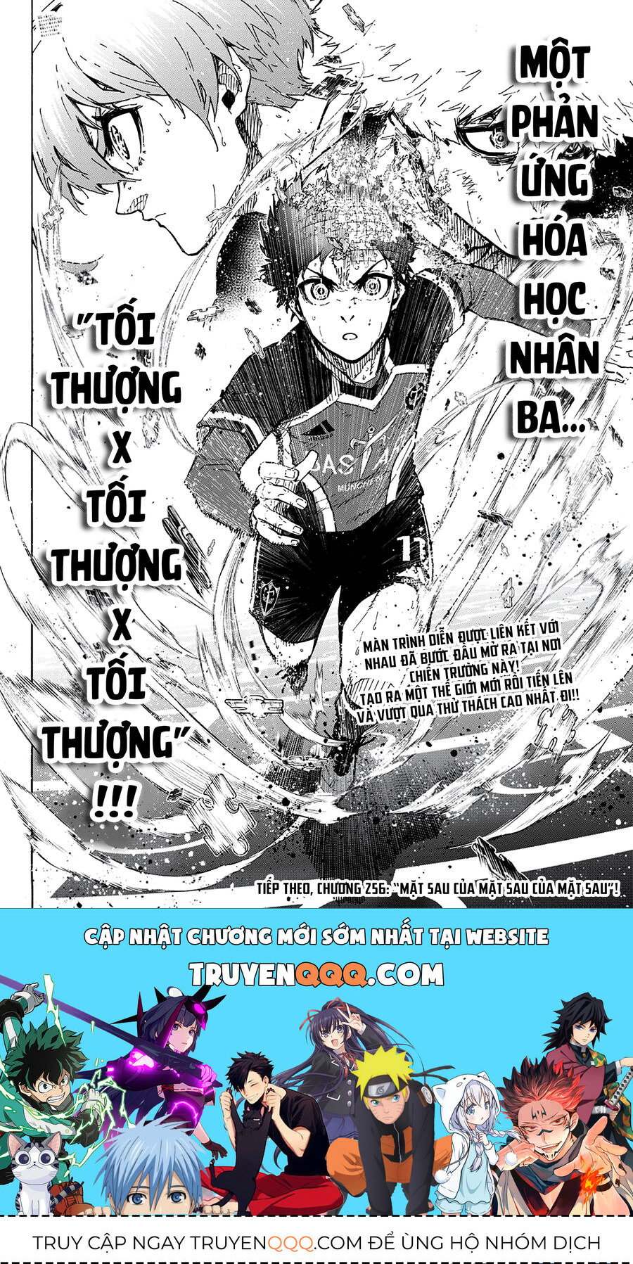 Thiên Tài Bóng Đá, Tiền Đạo Số 1 Chap 255 - Next Chap 256