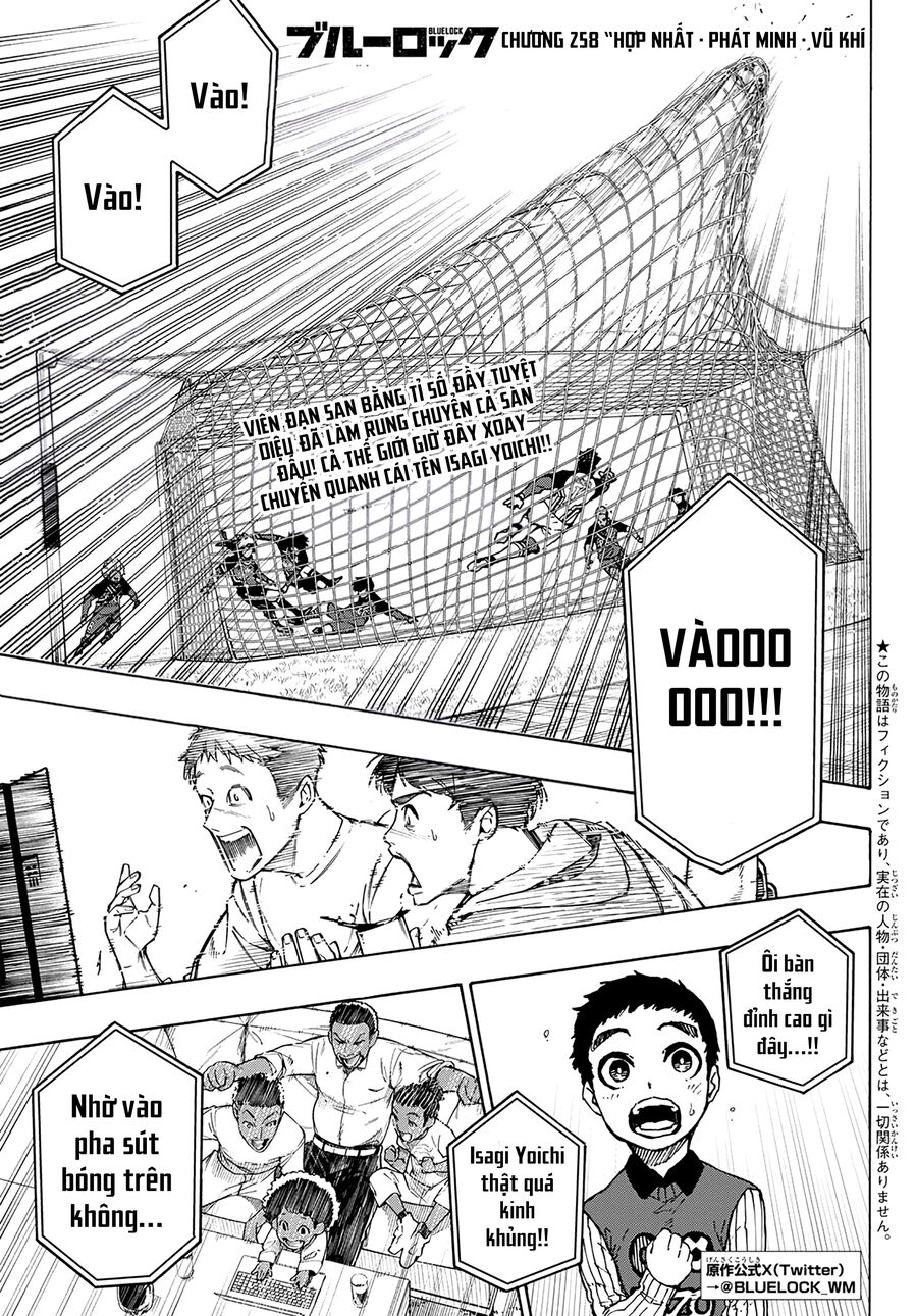 Thiên Tài Bóng Đá, Tiền Đạo Số 1 Chap 258 - Next Chap 259