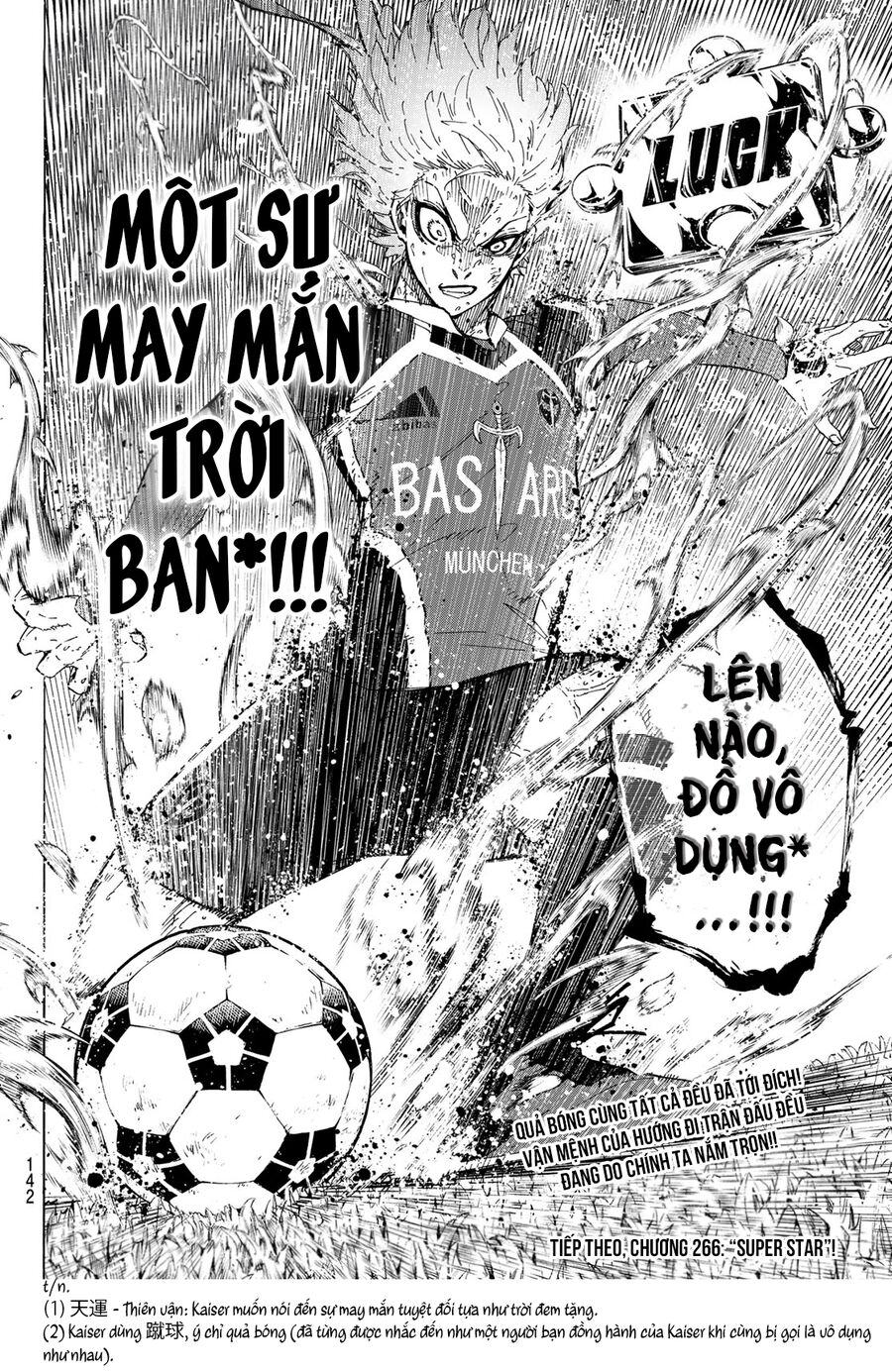 Thiên Tài Bóng Đá, Tiền Đạo Số 1 Chap 265 - Next Chap 266