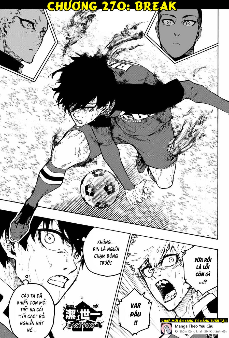 Thiên Tài Bóng Đá, Tiền Đạo Số 1 Chap 270 - Next Chap 271