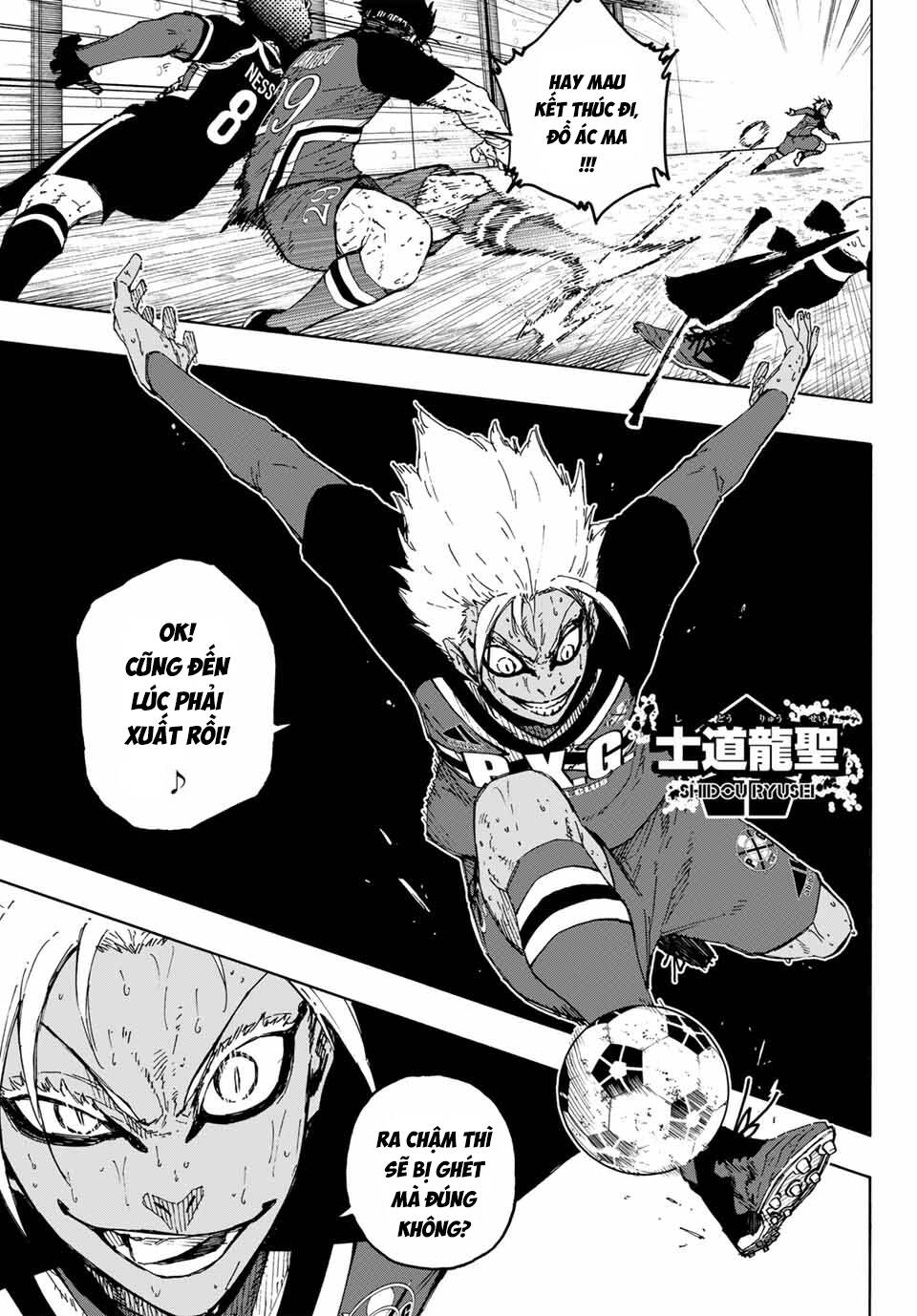 Thiên Tài Bóng Đá, Tiền Đạo Số 1 Chap 287 - Next Chap 288