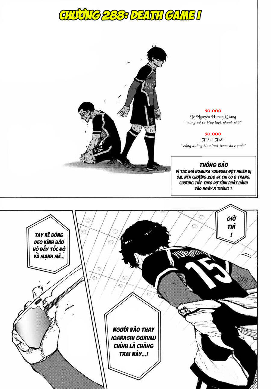 Thiên Tài Bóng Đá, Tiền Đạo Số 1 Chap 288 - Next Chap 289