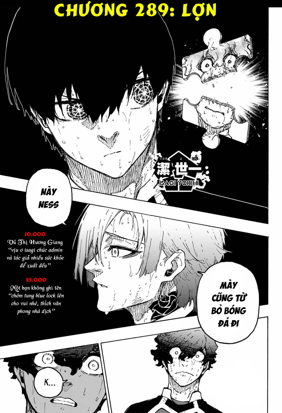 Thiên Tài Bóng Đá, Tiền Đạo Số 1 Chap 289 - Next Chap 290