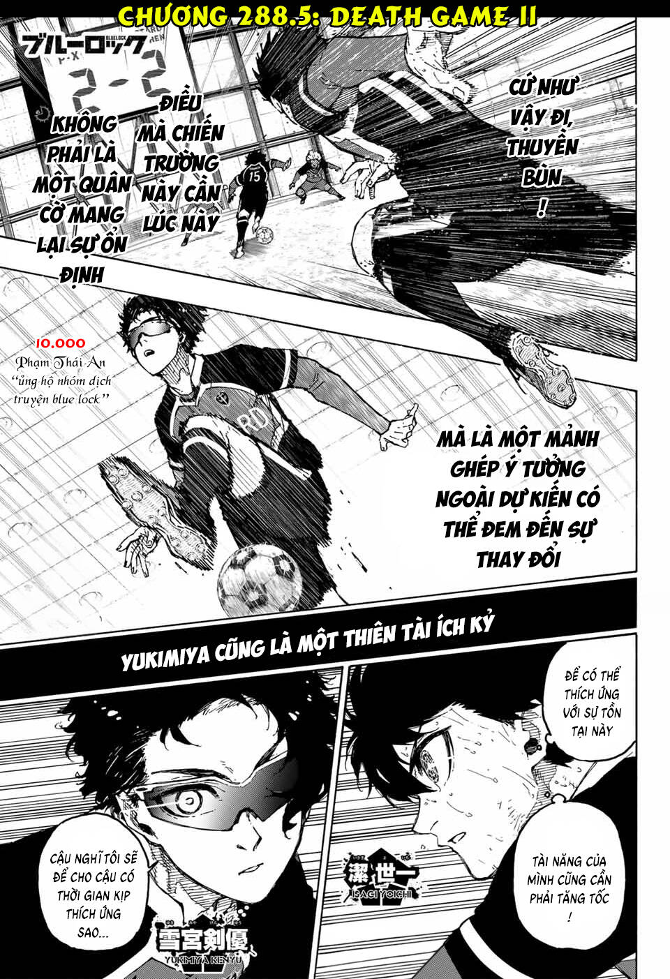 Thiên Tài Bóng Đá, Tiền Đạo Số 1 Chap 288.5 - Next Chap 289.5