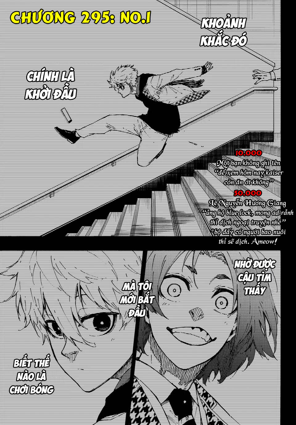 Thiên Tài Bóng Đá, Tiền Đạo Số 1 Chap 295 - Next Chap 296