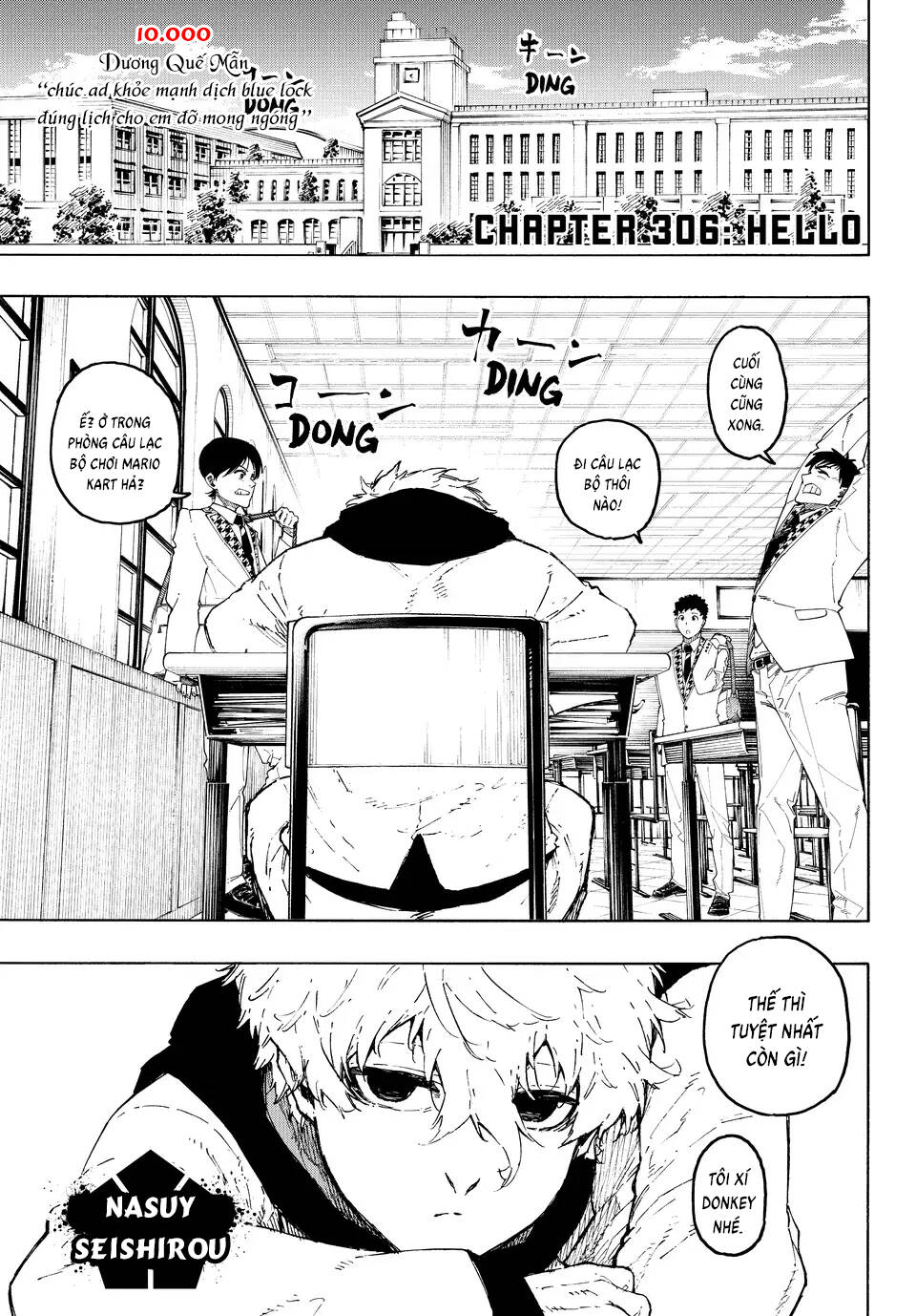 Thiên Tài Bóng Đá, Tiền Đạo Số 1 Chap 306 - Next Chap 307