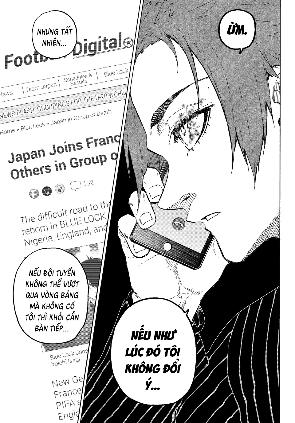 Thiên Tài Bóng Đá, Tiền Đạo Số 1 Chap 308 - Next Chap 309