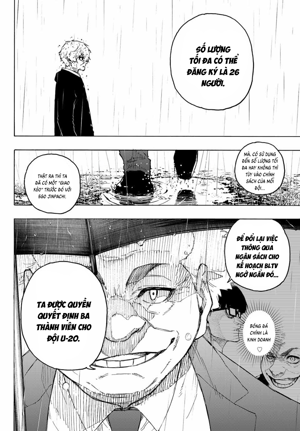 Thiên Tài Bóng Đá, Tiền Đạo Số 1 Chap 308 - Next Chap 309
