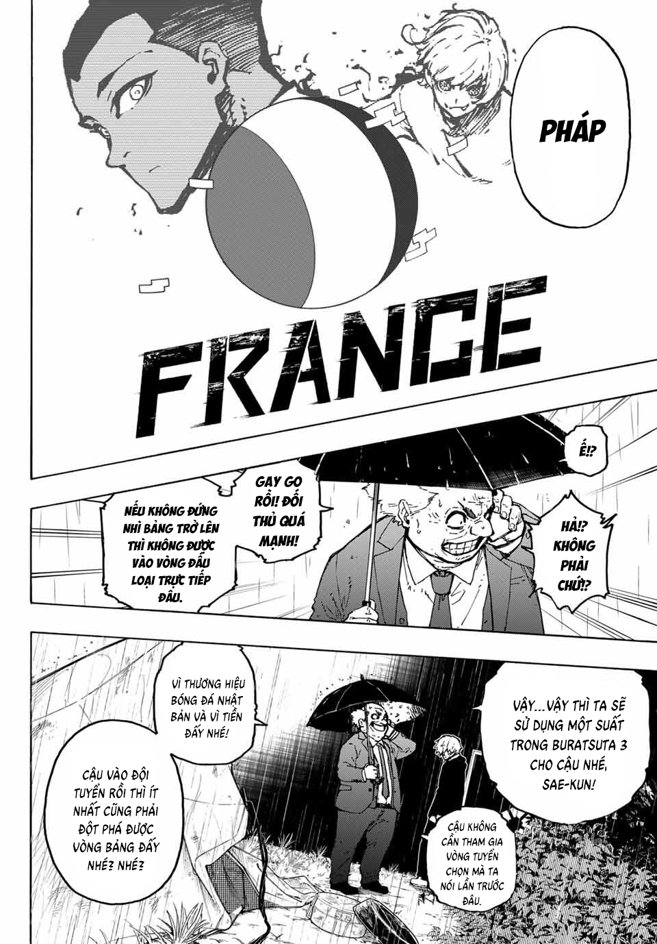Thiên Tài Bóng Đá, Tiền Đạo Số 1 Chap 308 - Next Chap 309