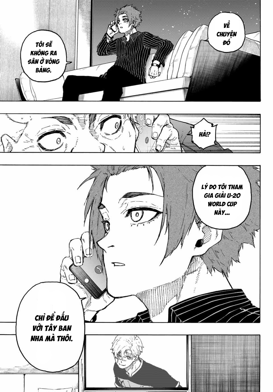 Thiên Tài Bóng Đá, Tiền Đạo Số 1 Chap 308 - Next Chap 309
