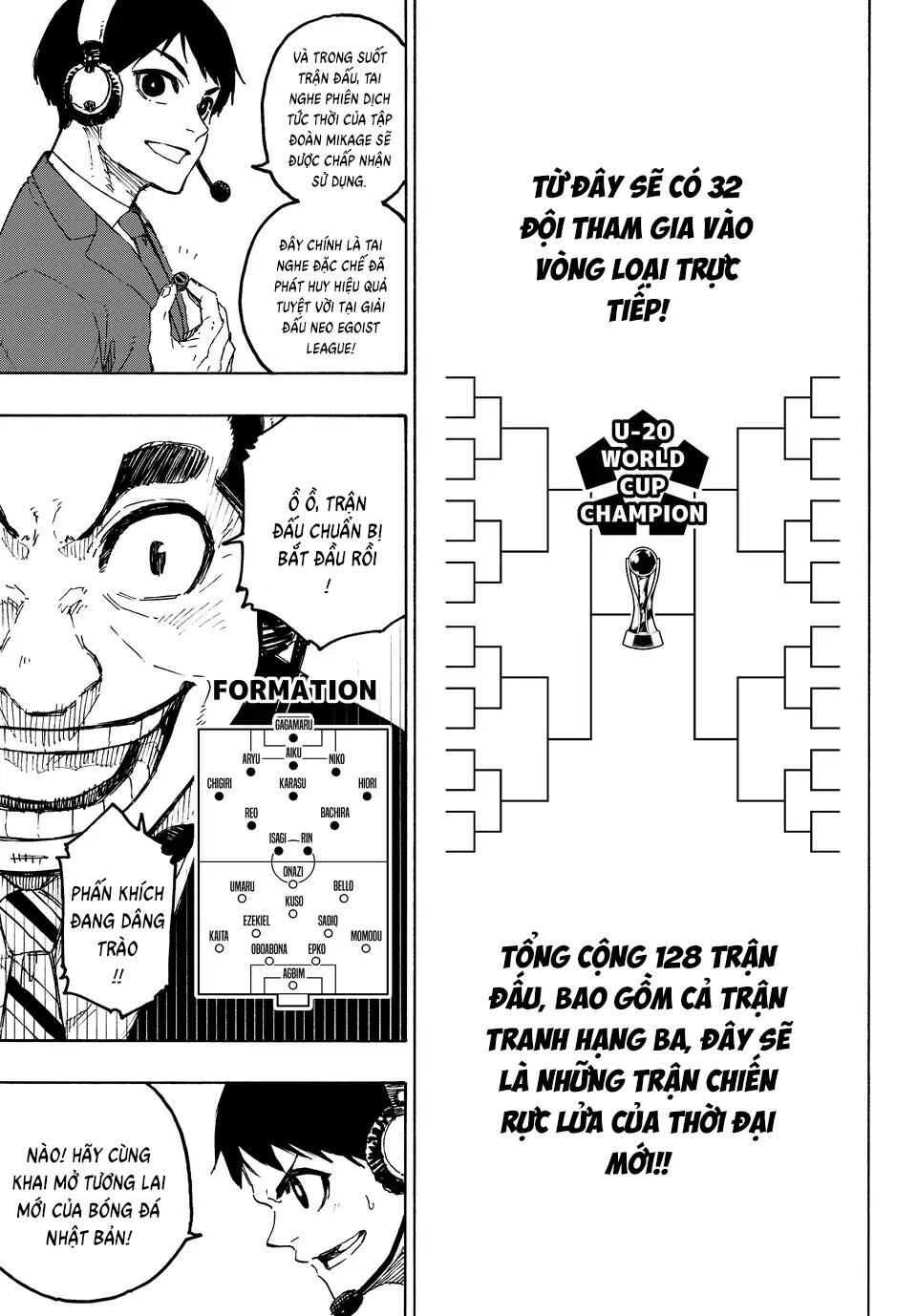 Thiên Tài Bóng Đá, Tiền Đạo Số 1 Chap 313 - Next Chap 314