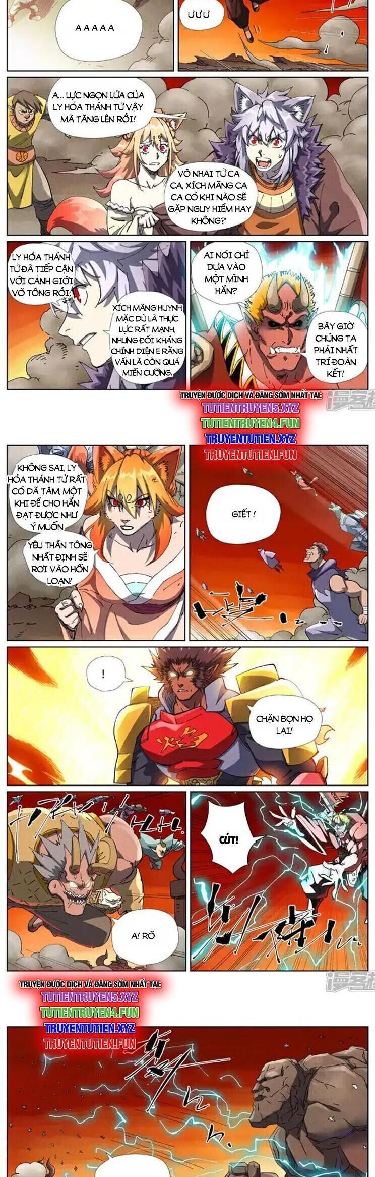 Yêu Thần Ký Chap 626 - Next Chap 627