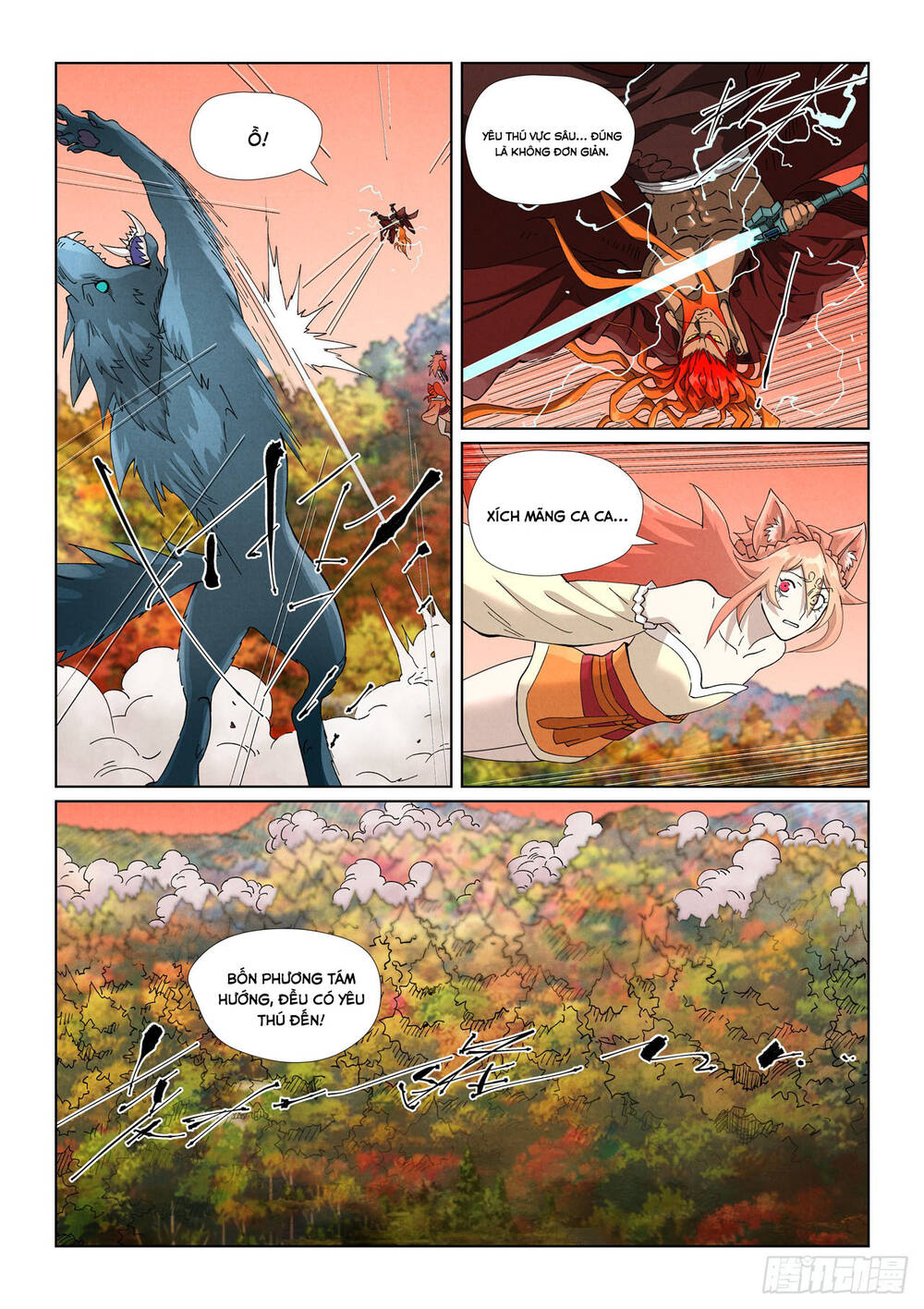Yêu Thần Ký Chap 637 - Next Chap 638