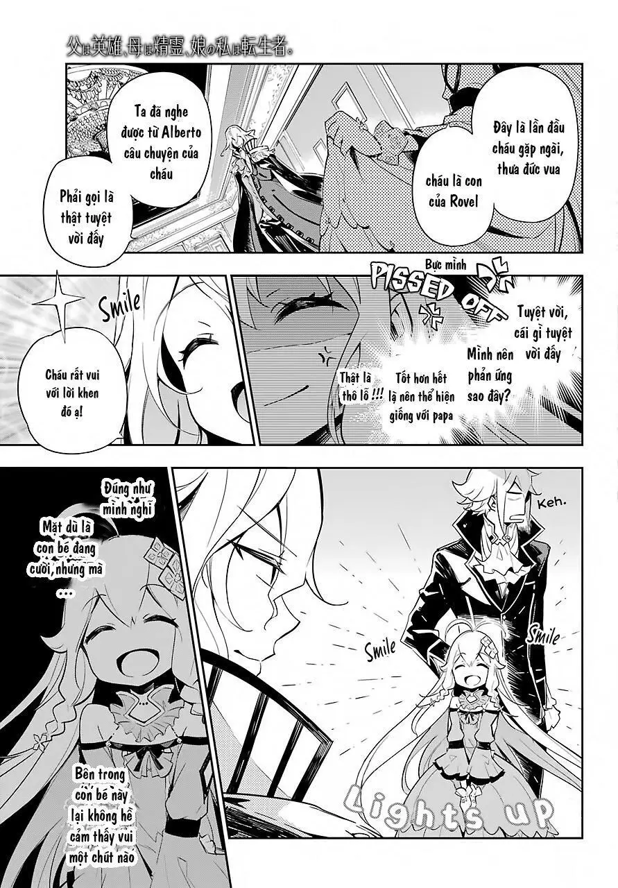 Chichi Wa Eiyuu, Haha Wa Seirei, Musume No Watashi Wa Tenseisha Chap 16 - Next Chap 17