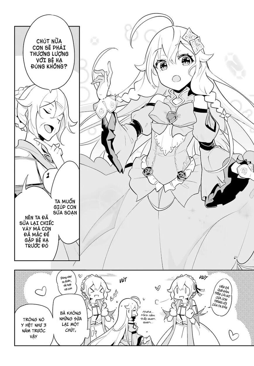 Chichi Wa Eiyuu, Haha Wa Seirei, Musume No Watashi Wa Tenseisha Chap 33.1 - Next Chap 34.1