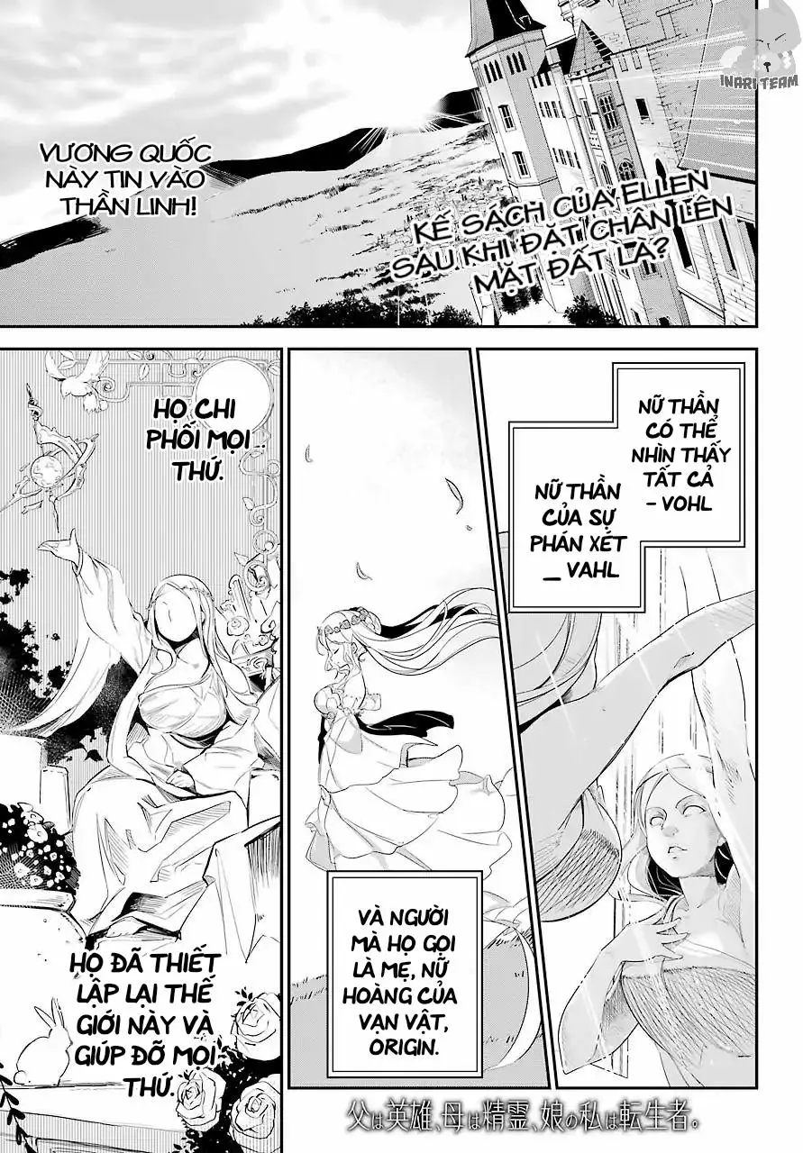Chichi Wa Eiyuu, Haha Wa Seirei, Musume No Watashi Wa Tenseisha Chap 6 - Next Chap 7