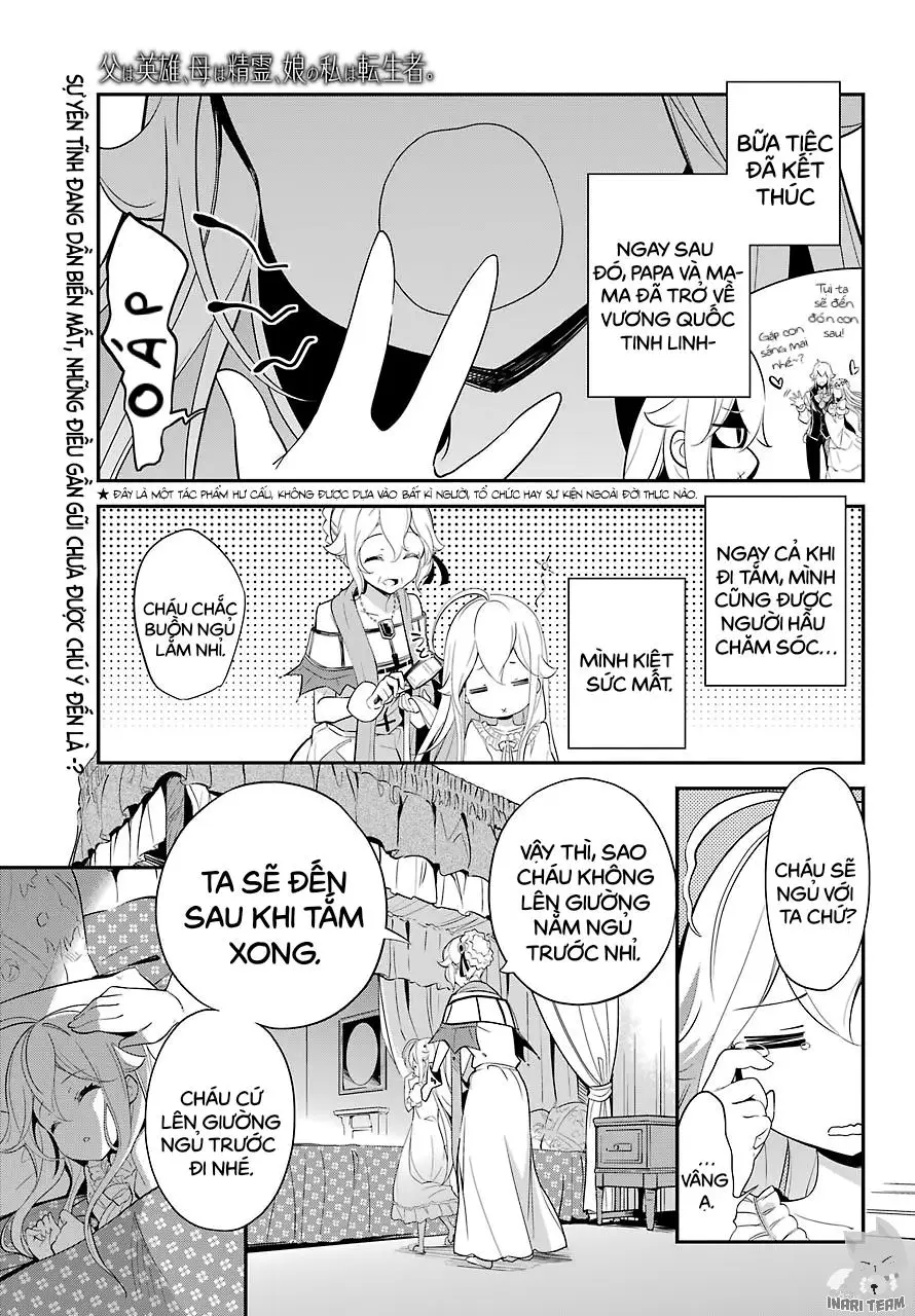 Chichi Wa Eiyuu, Haha Wa Seirei, Musume No Watashi Wa Tenseisha Chap 9 - Next Chap 10