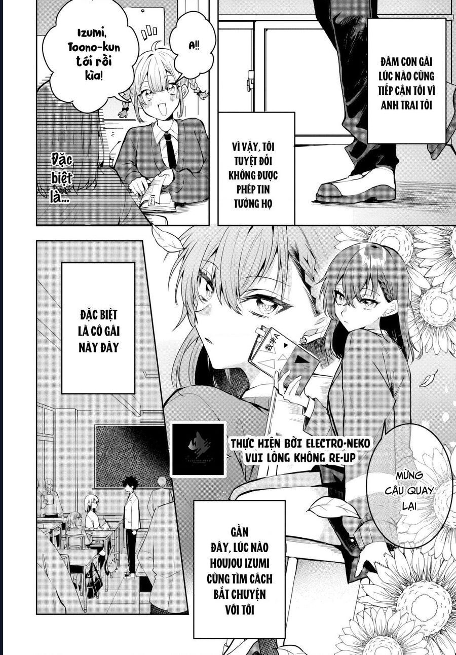 Hình Như Cậu Ấy Cũng Thích Anh Trai Tôi À? Chap 2 - Next Chap 3