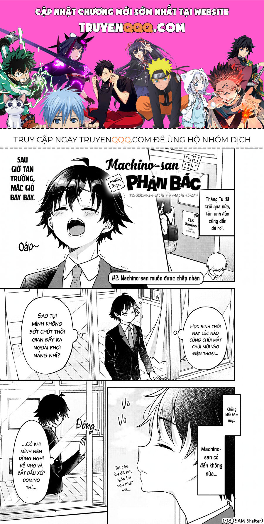 Machino-San Muốn Được Phản Bác Chap 2 - Next Chap 3