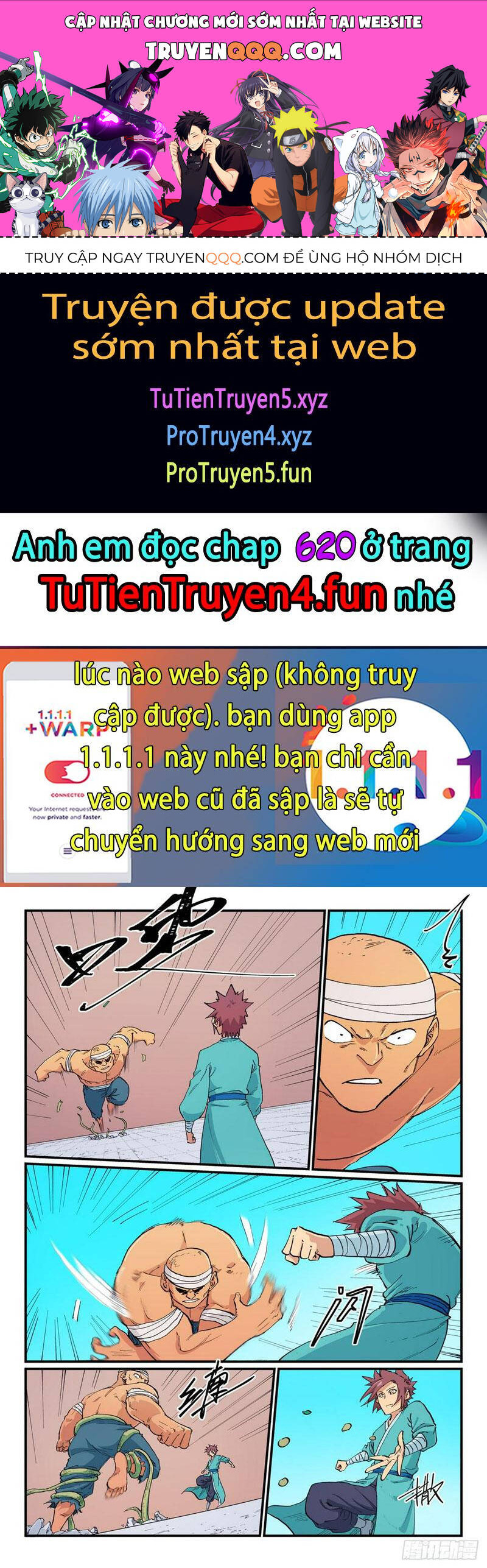 Tinh Võ Thần Quyết Chap 619 - Next Chap 620