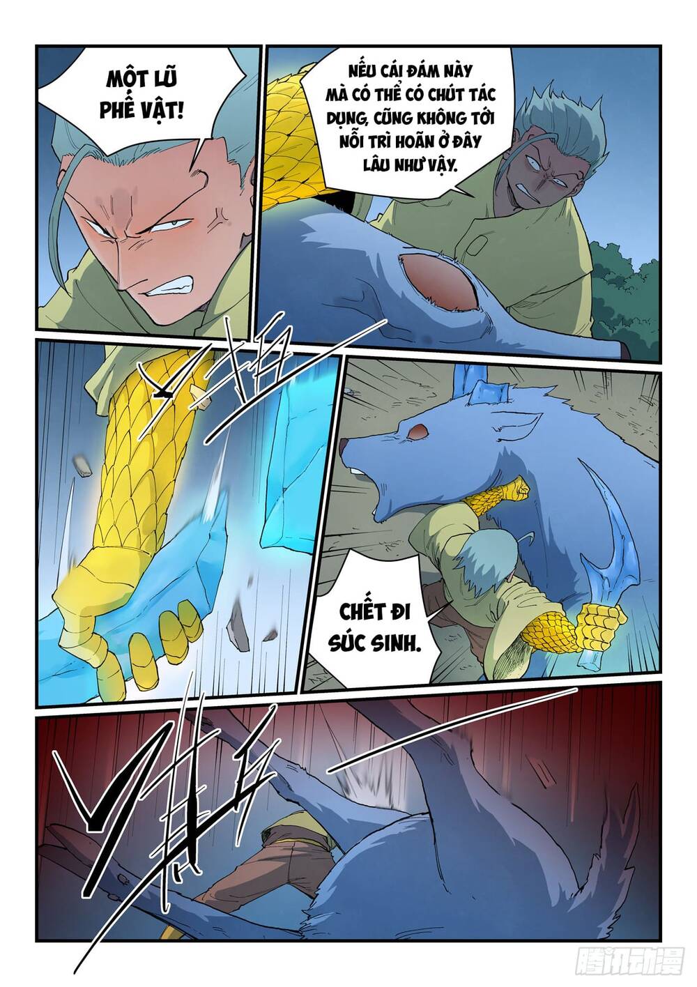 Tinh Võ Thần Quyết Chap 885 - Next Chap 886