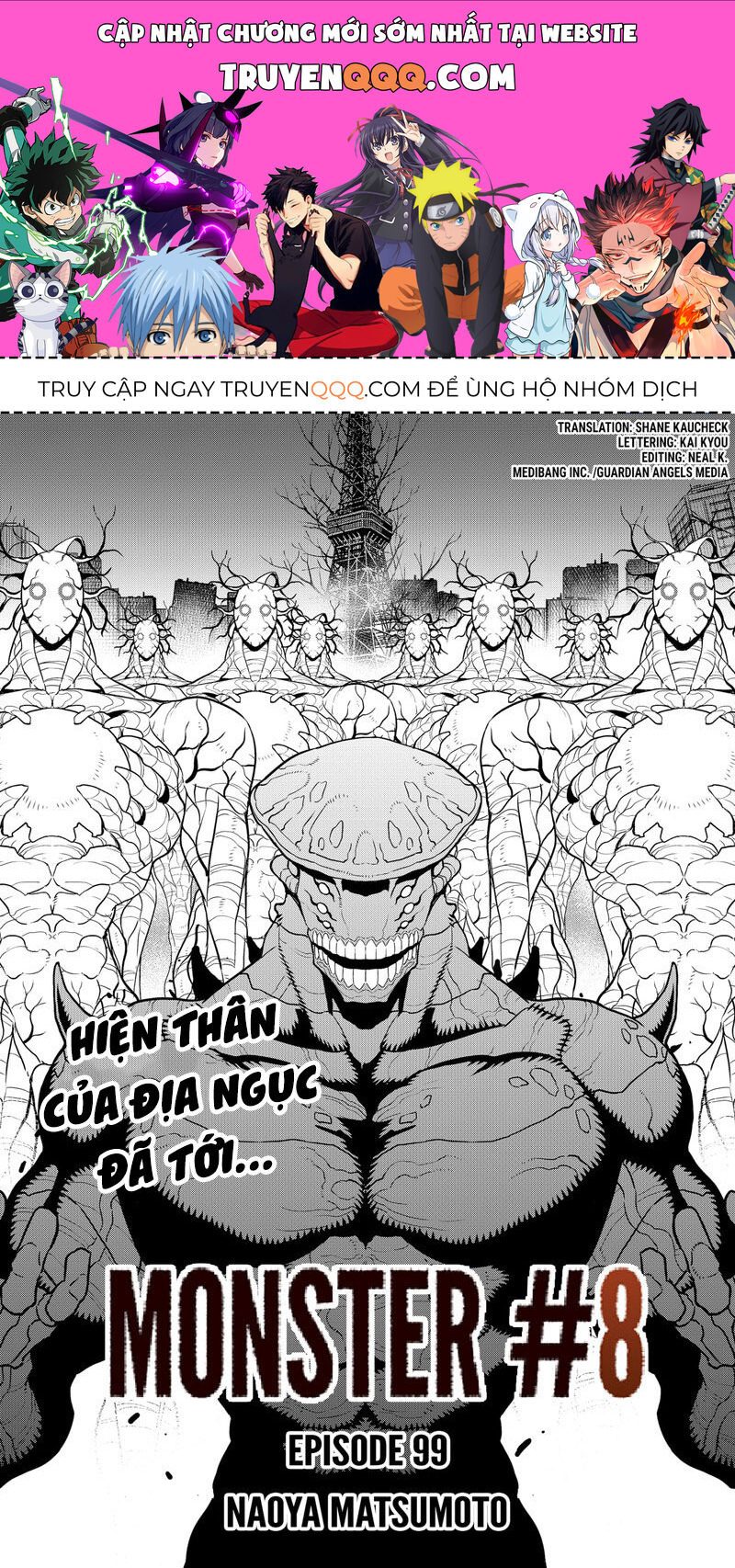 Hôm Nay - Tôi Hóa Kaiju Chap 99 - Next Chap 100