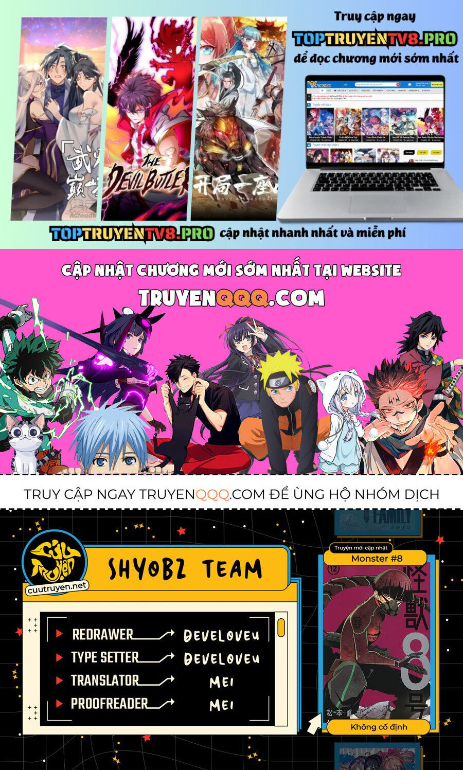 Hôm Nay - Tôi Hóa Kaiju Chap 124 - Next Chap 125