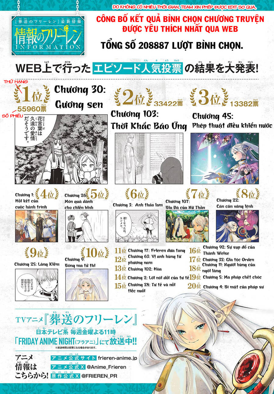 Sousou No Frieren Chap 118 - Next Chap 119