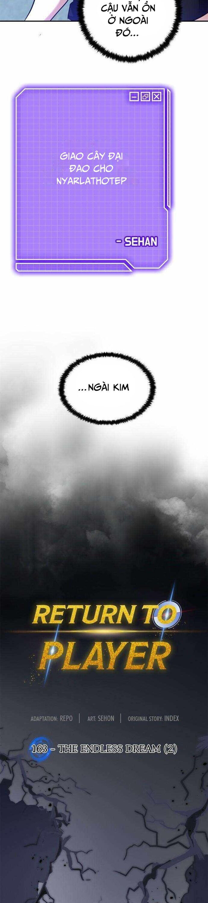 Trở Lại Thành Người Chơi Chap 163 - Next Chap 164