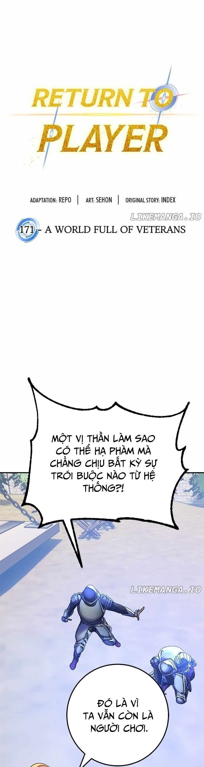 Trở Lại Thành Người Chơi Chap 171 - Next Chap 172