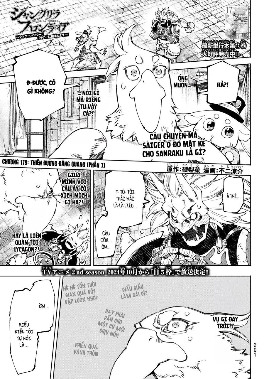 Shangri-La Frontier Chap 179 - Next Chap 180