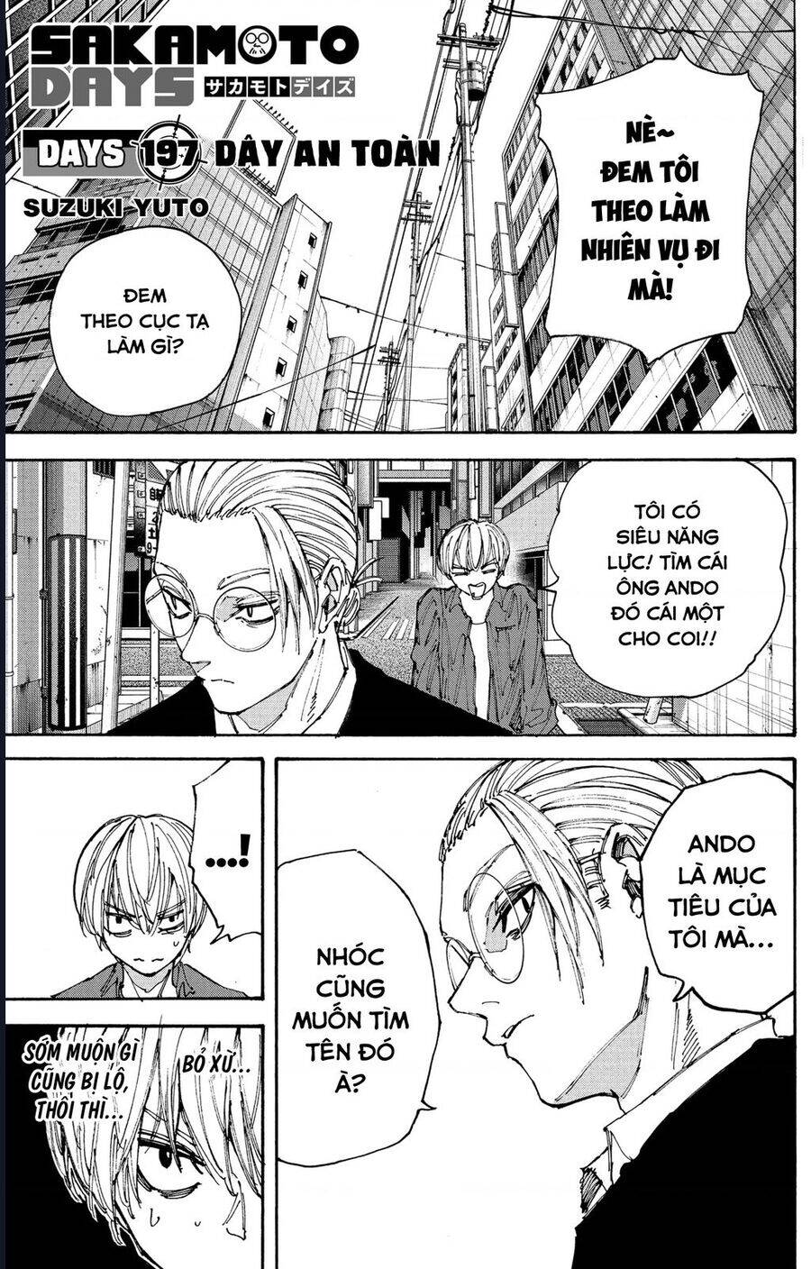 Sakamoto Days Chap 197 - Next Chap 198