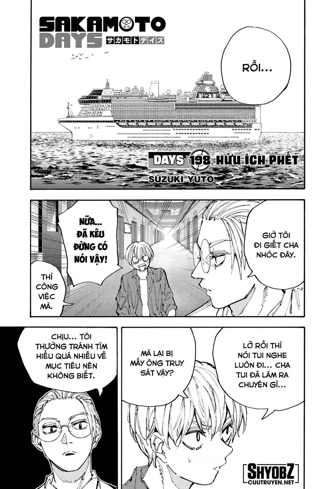 Sakamoto Days Chap 198 - Next Chap 199