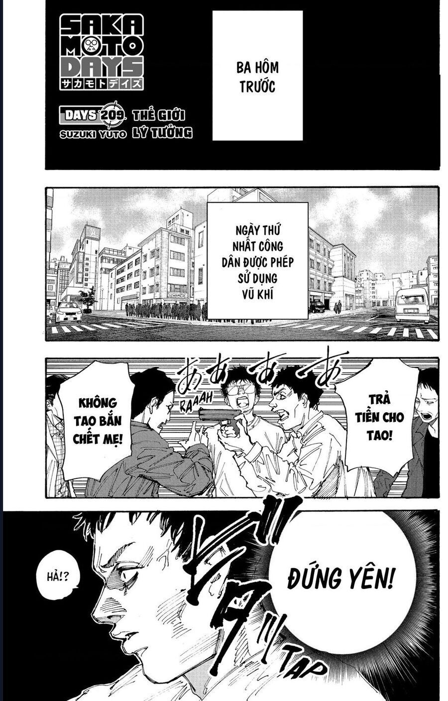 Sakamoto Days Chap 209 - Next Chap 210