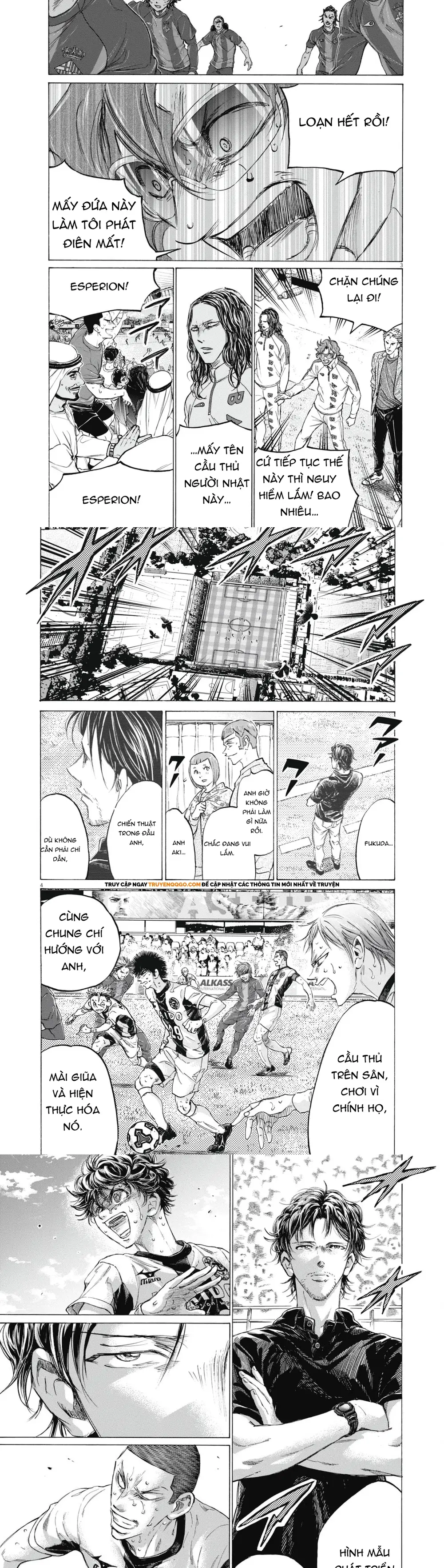 Thiên Tài Bóng Đá Ashito Chap 403 - Next Chap 404