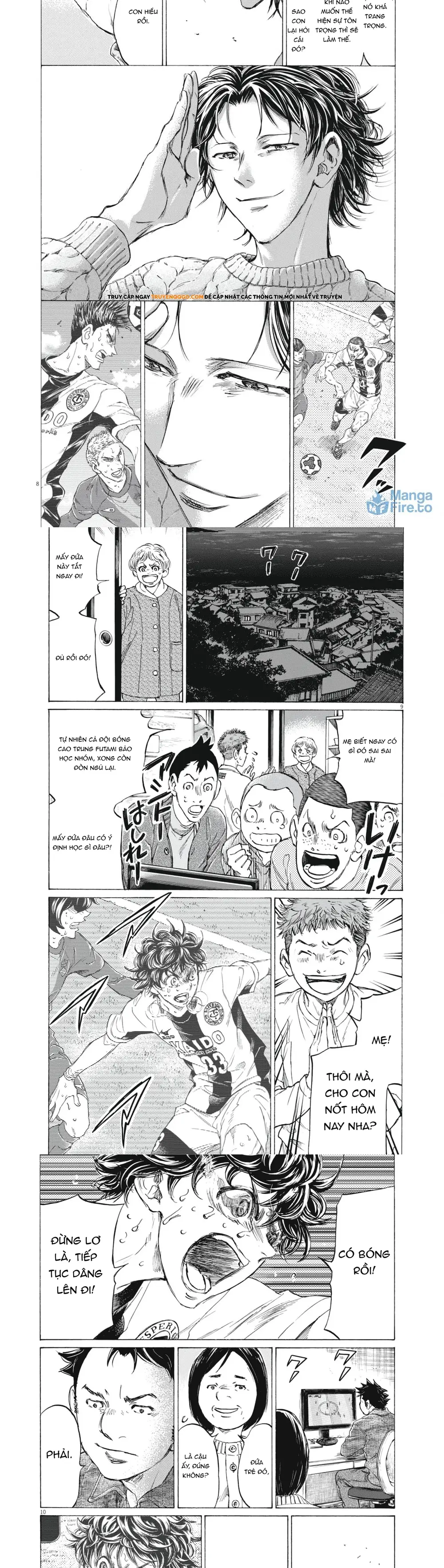Thiên Tài Bóng Đá Ashito Chap 403 - Next Chap 404