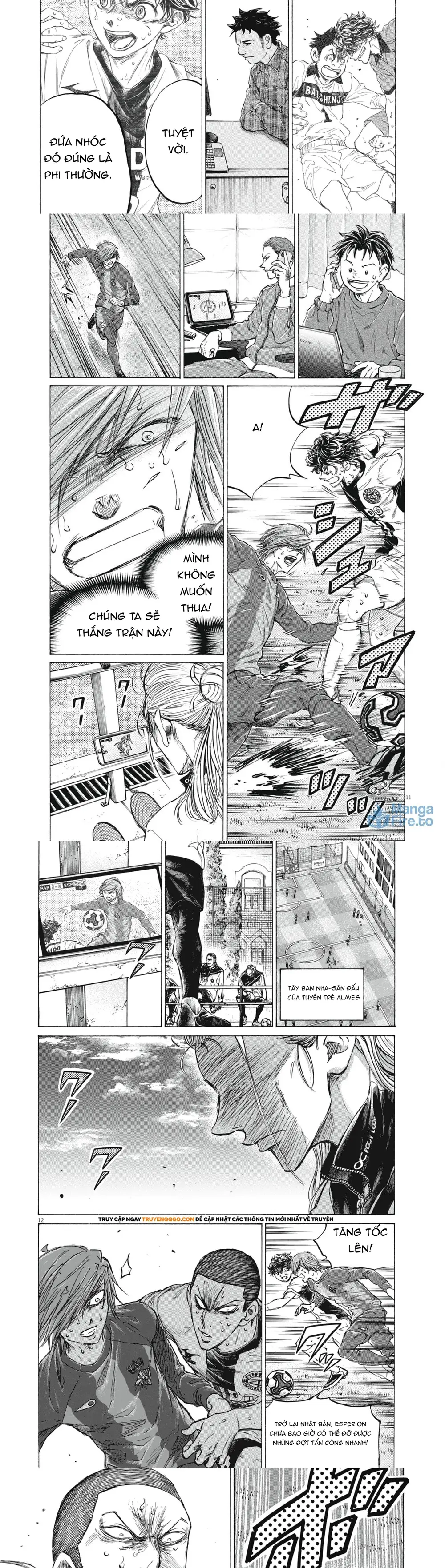Thiên Tài Bóng Đá Ashito Chap 403 - Next Chap 404