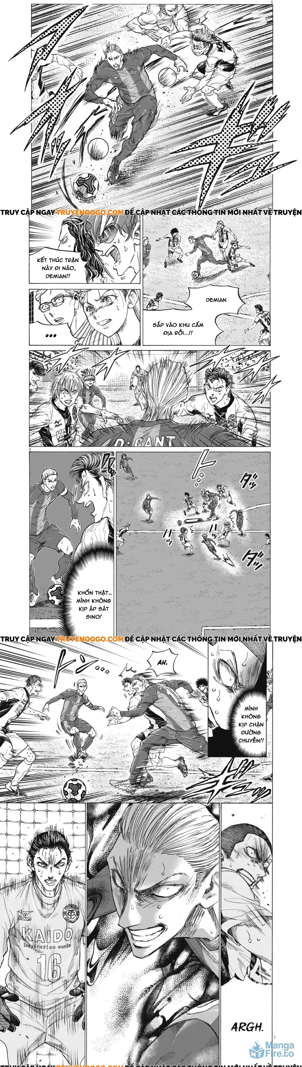 Thiên Tài Bóng Đá Ashito Chap 405 - Next Chap 406