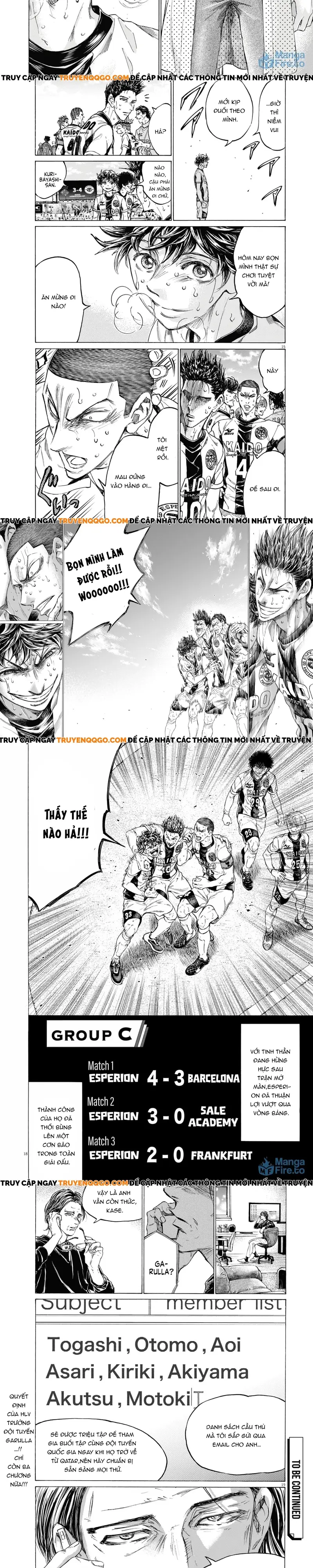 Thiên Tài Bóng Đá Ashito Chap 407 - Next Chap 408