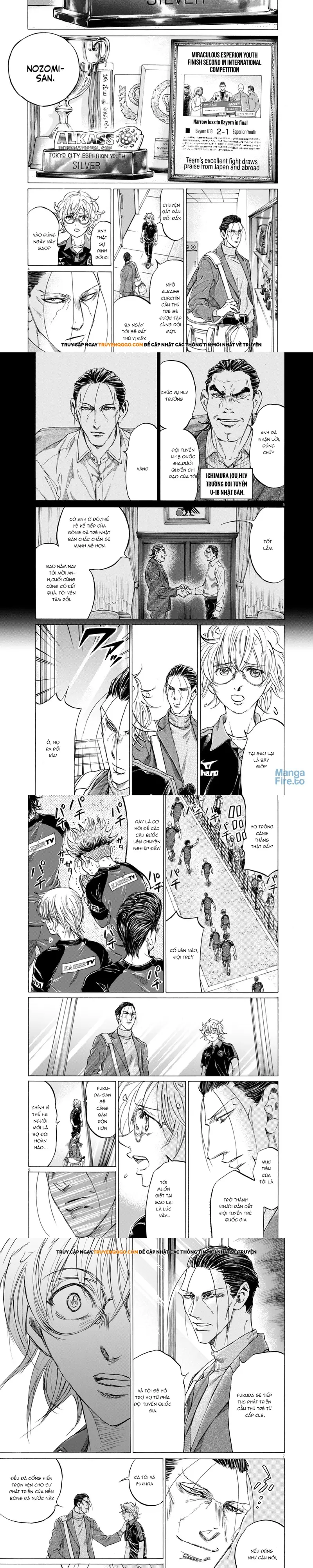 Thiên Tài Bóng Đá Ashito Chap 408 - Next Chap 409
