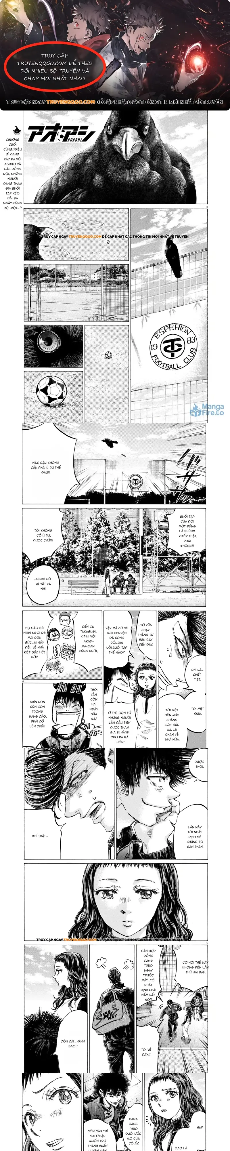 Thiên Tài Bóng Đá Ashito Chap 410 - Next Chap 411