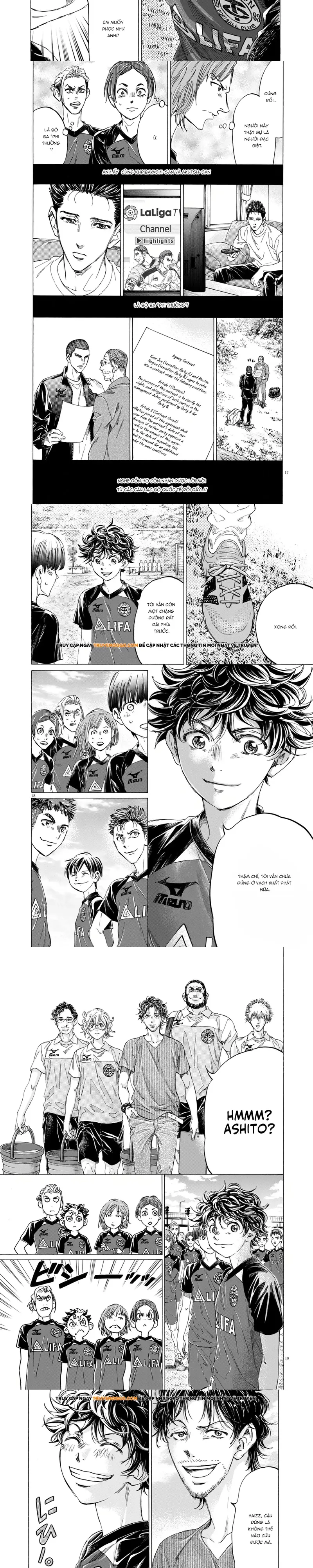 Thiên Tài Bóng Đá Ashito Chap 410 - Next Chap 411