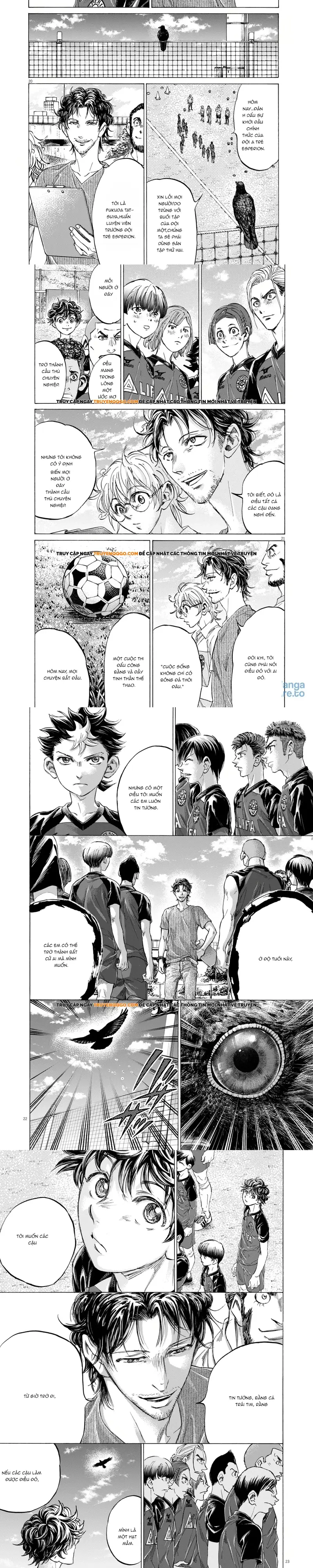 Thiên Tài Bóng Đá Ashito Chap 410 - Next Chap 411