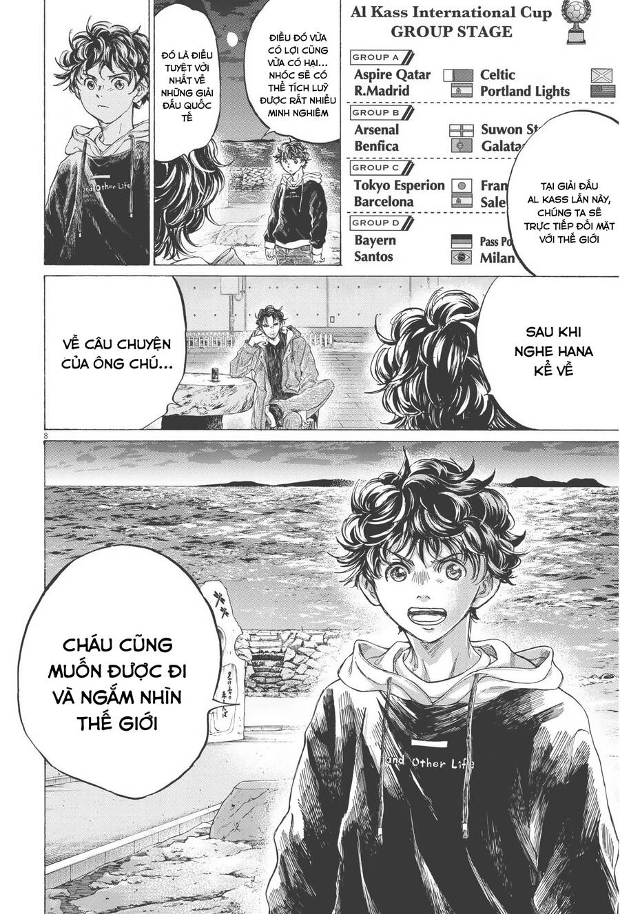 Thiên Tài Bóng Đá Ashito Chap 337 - Next Chap 338