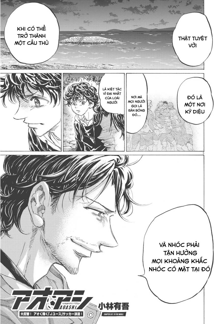 Thiên Tài Bóng Đá Ashito Chap 337 - Next Chap 338