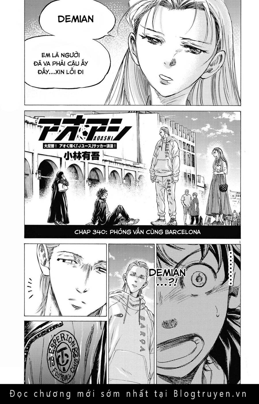 Thiên Tài Bóng Đá Ashito Chap 340 - Next Chap 341