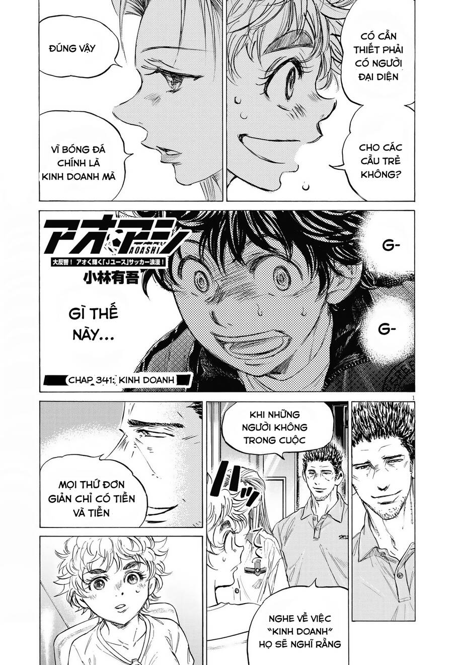 Thiên Tài Bóng Đá Ashito Chap 341 - Next Chap 342